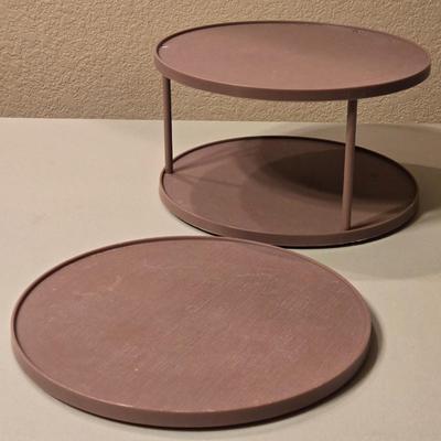 Lazy Susan Brown Set