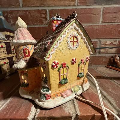 Christmas village candy store
