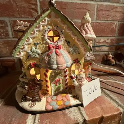 Christmas village candy store
