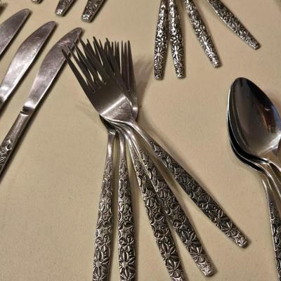 Mid Century Flatware Set