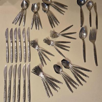 Mid Century Flatware Set