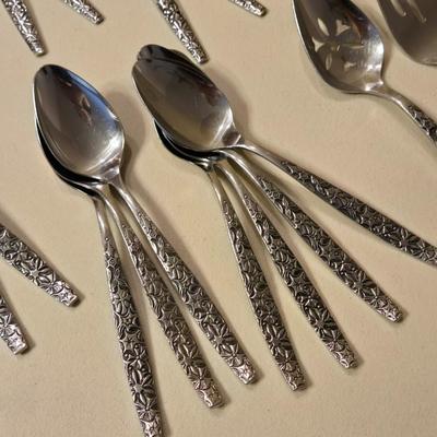 Mid Century Flatware Set