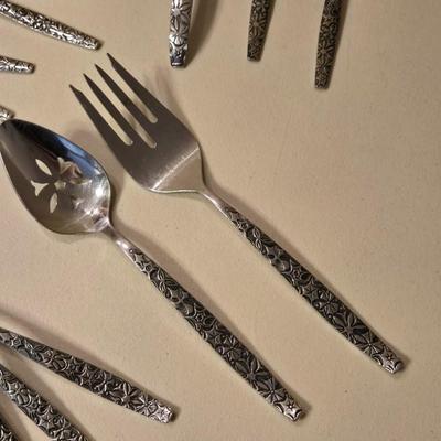 Mid Century Flatware Set