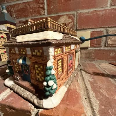 Christmas village Hershey’s factory
