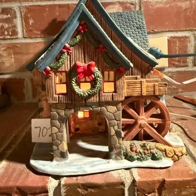 Christmas village old mill