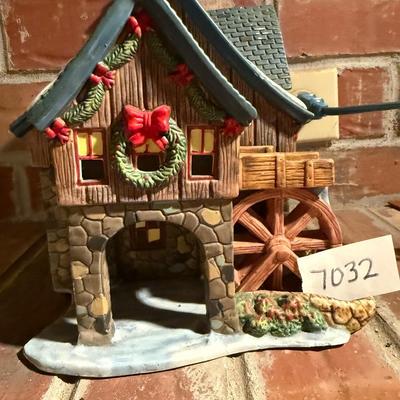 Christmas village old mill