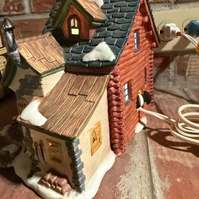 Christmas village Moose bar & grill