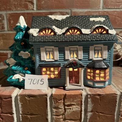 Christmas village house