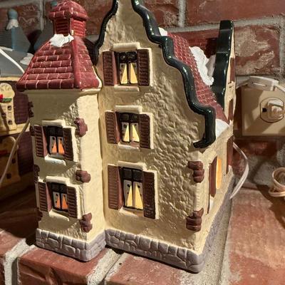 Christmas village home