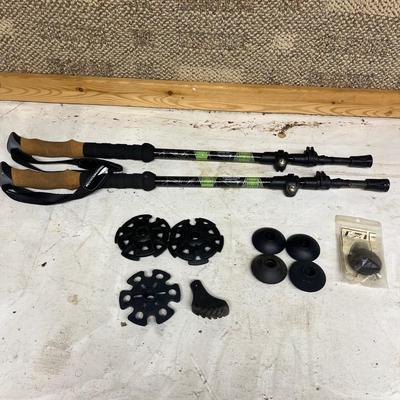 Cascade, LP Staven & Chinook Technical Oudoor Walking Sticks (B2-MG)