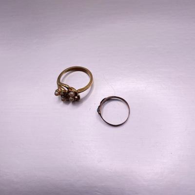 Eight Rings incl 14K & Sterling (ST-SS)