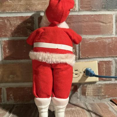 Vintage plastic Santa