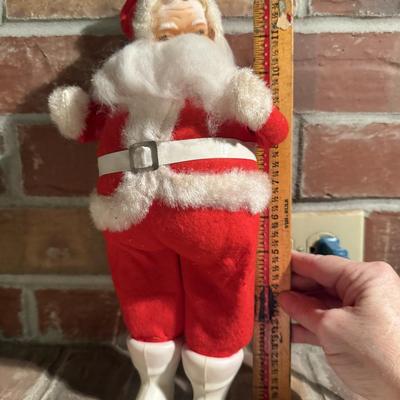 Vintage plastic Santa