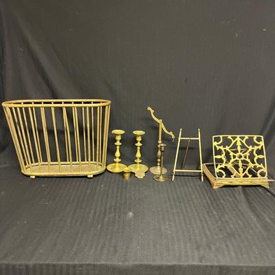 Collection Of Brass Items (B2-MG)