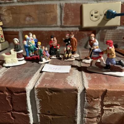 Christmas village people