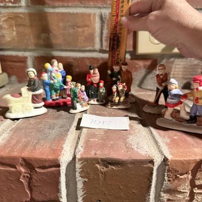 Christmas village people