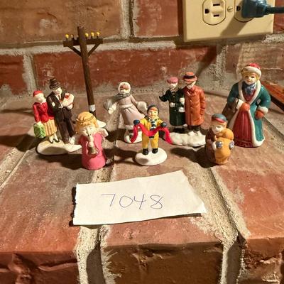 Christmas village people