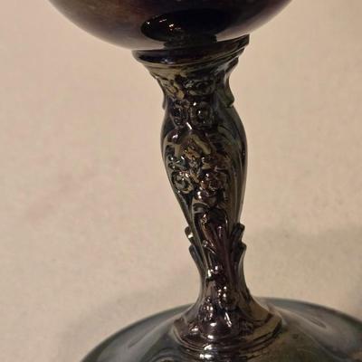 (2) Silverplate Goblets