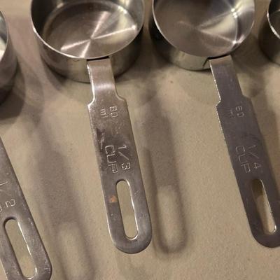 Stainless Measuring Cups and Spoons Set