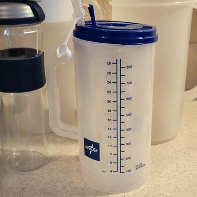 Plastic Pitchers and Water Bottle/Cup