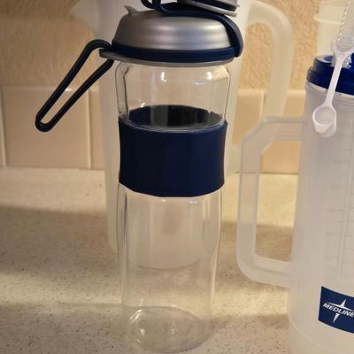 Plastic Pitchers and Water Bottle/Cup