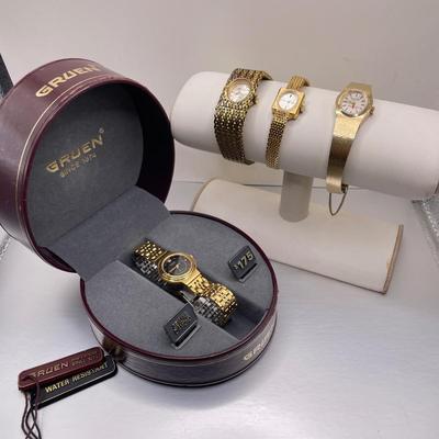 Three Gruen and One Bullova Coca-Cola Watch (ST-SS)