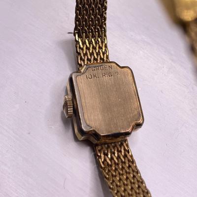 Three Gruen and One Bullova Coca-Cola Watch (ST-SS)