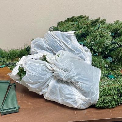Lighted 44” Artificial Christmas Tree