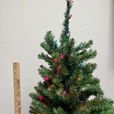 Lighted 44” Artificial Christmas Tree