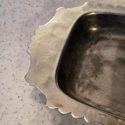Silver Plate Butter Dish