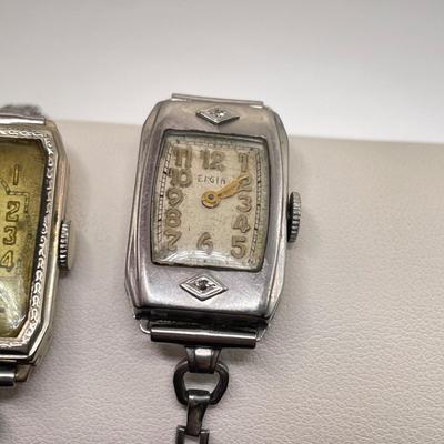 Two Elgin Watches (ST-SS)