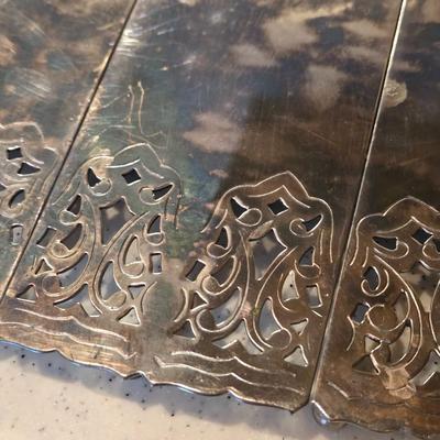 Vintage Silverplate Expandable Trivet
