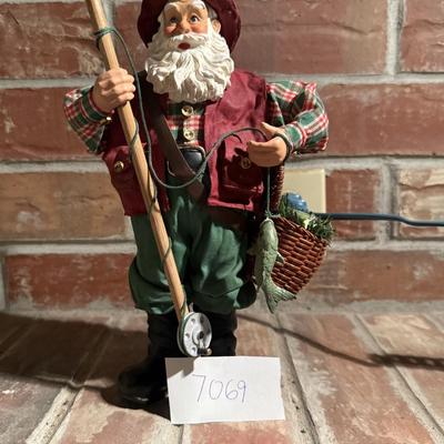 Fishing Santa