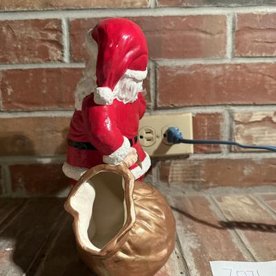 Ceramic Santa & bag