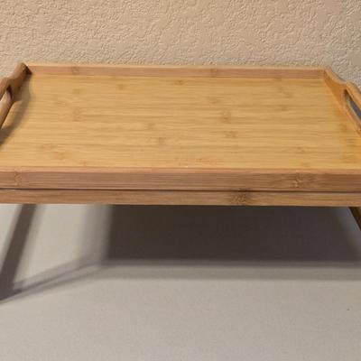 Wood Lap Tray