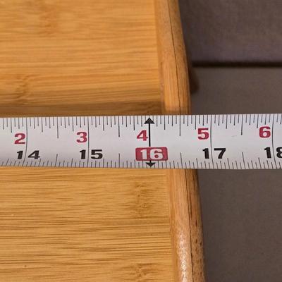 Wood Lap Tray