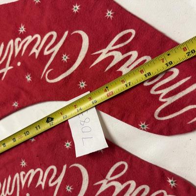 Vintage Christmas stockings
