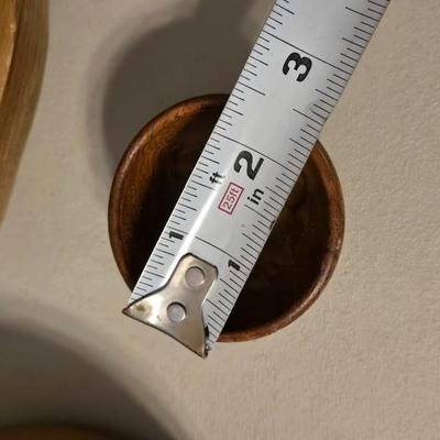 Wood Bowls and Napkin Rings Lot