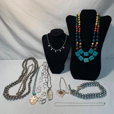 Variety of Costume Jewelry with Necklaces, Rings, Bracelets, & More (ST-HS)