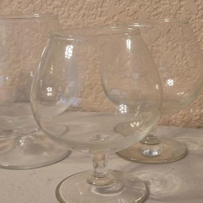 Mixed Size Brandy Snifters