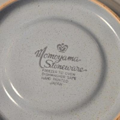 Vintage Momoyama Stoneware Dishes