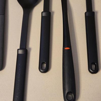 Black Plastic Utensils