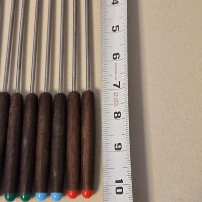 Vintage Mid Century Fondue Fork Set