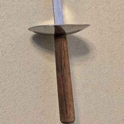 Vintage Mid Century Teak Handle Fondue Forks