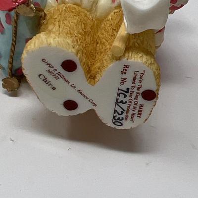 1997 Hillman Enesco King and Queen Of Hearts Teddies in Box