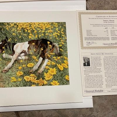 Bev Doolittle “Spring Break” print