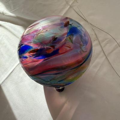 Two Hand Blown Glass Ornaments (HC1-MK)