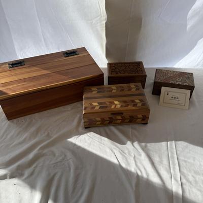 Japanese Puzzle Box and Other Boxes (HC1-MK)