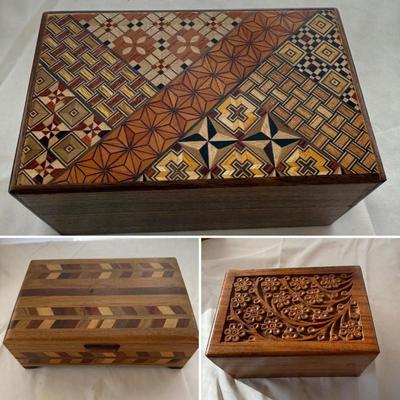 Japanese Puzzle Box and Other Boxes (HC1-MK)