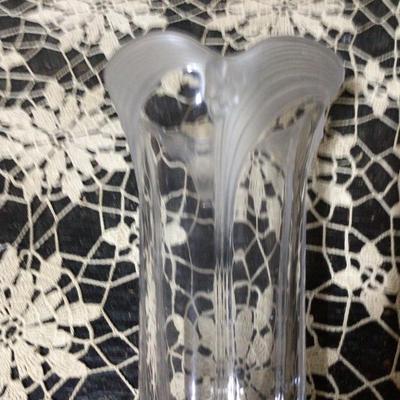 High Quality Clear Glass Vases.